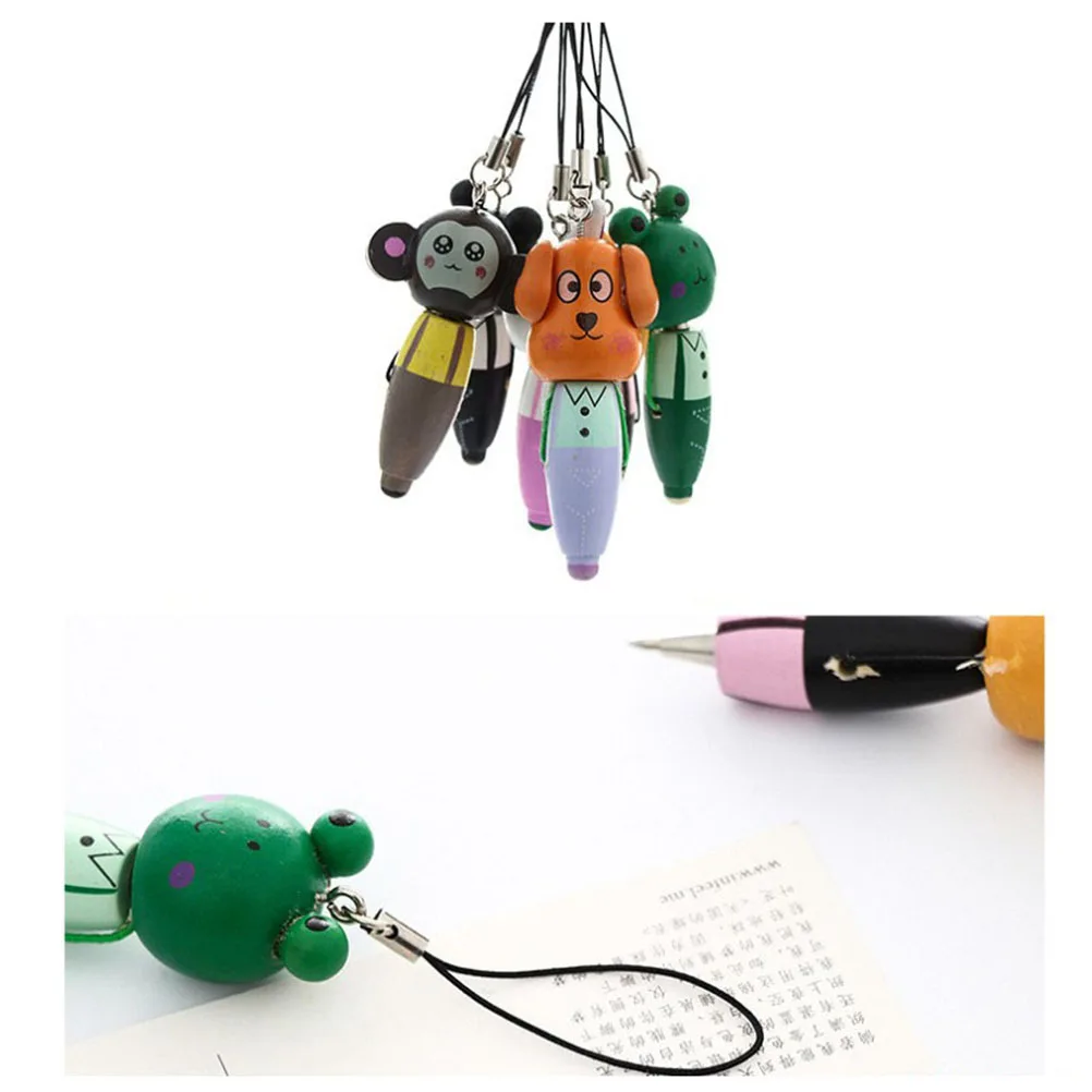 6 Pc Wooden Animal Pen Ballpoint Pens Fine Carry Roller Colorful School Gift Office
6 Pc Wooden Animal Pen Ballpoint Pens Fine Carry Roller Colorful School Gift Office