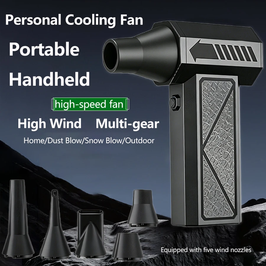 Large capacity portable handheld high-speed fan, high wind personal cooling fan, suitable for home outdoor travel camping
Large capacity portable handheld high-speed fan, high wind personal cooling fan, suitable for home outdoor travel camping