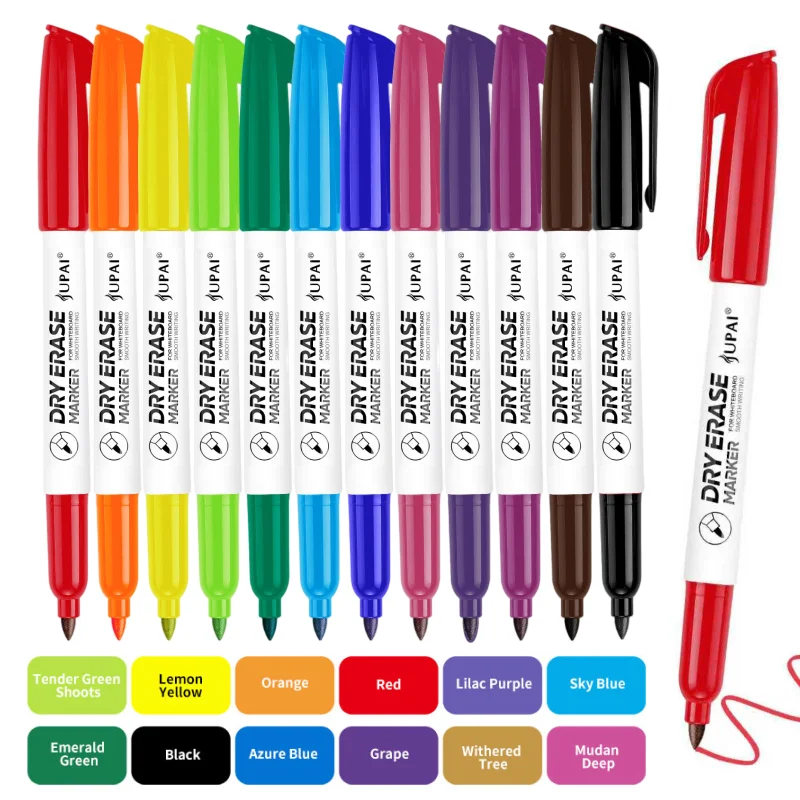 12COLORS Whiteboard Marker Set,Erasable, Refillable,Quick-drying,Low odor,High Capacity,Office,Conferencing,Educational Items
12COLORS Whiteboard Marker Set,Erasable, Refillable,Quick-drying,Low odor,High Capacity,Office,Conferencing,Educational Items