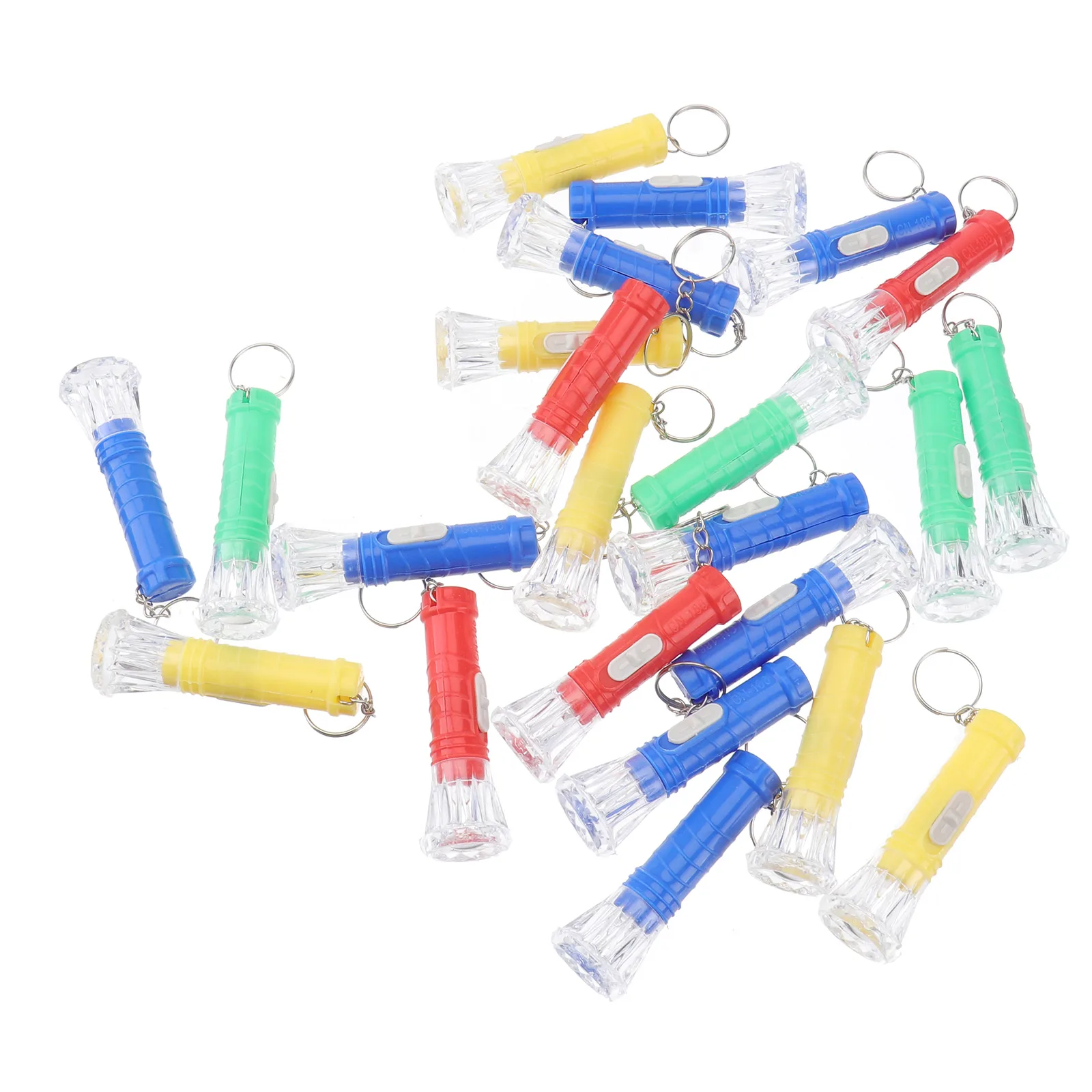 24pcs LED Flashlight Keychain Mini Torch for Kids Portable Household with Bright Light for Camping Hiking Dog Walking
24pcs LED Flashlight Keychain Mini Torch for Kids Portable Household with Bright Light for Camping Hiking Dog Walking
