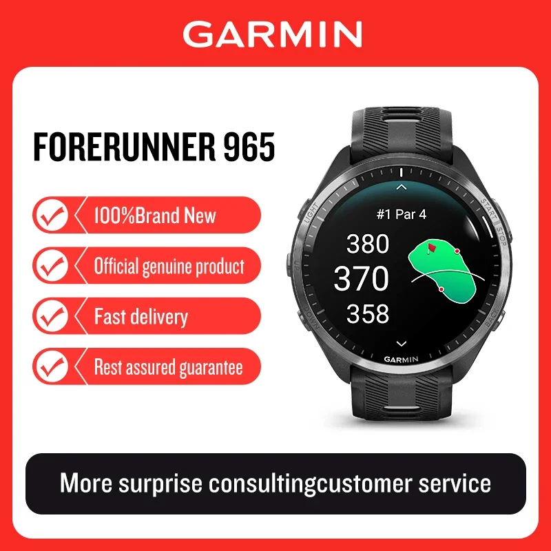 Garmin Forerunner965 Triathlon Sports Watch Running Marathon Riding Swimming GPS Outdoor
Garmin Forerunner965 Triathlon Sports Watch Running Marathon Riding Swimming GPS Outdoor