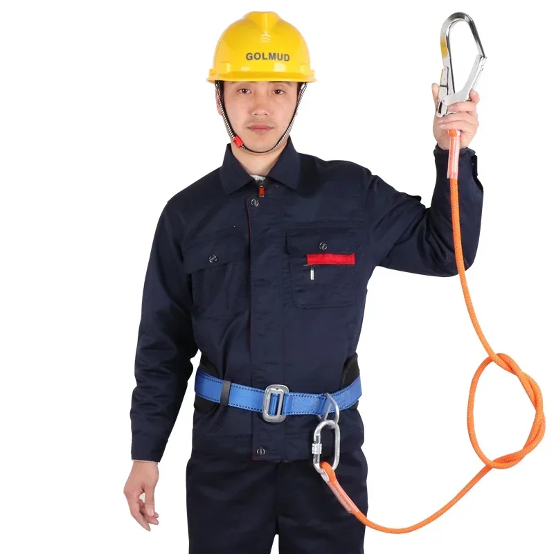 *High altitude safety rope set, safety belt, fall prevention, outdoor single waist electrician, construction site use
*High altitude safety rope set, safety belt, fall prevention, outdoor single waist electrician, construction site use
