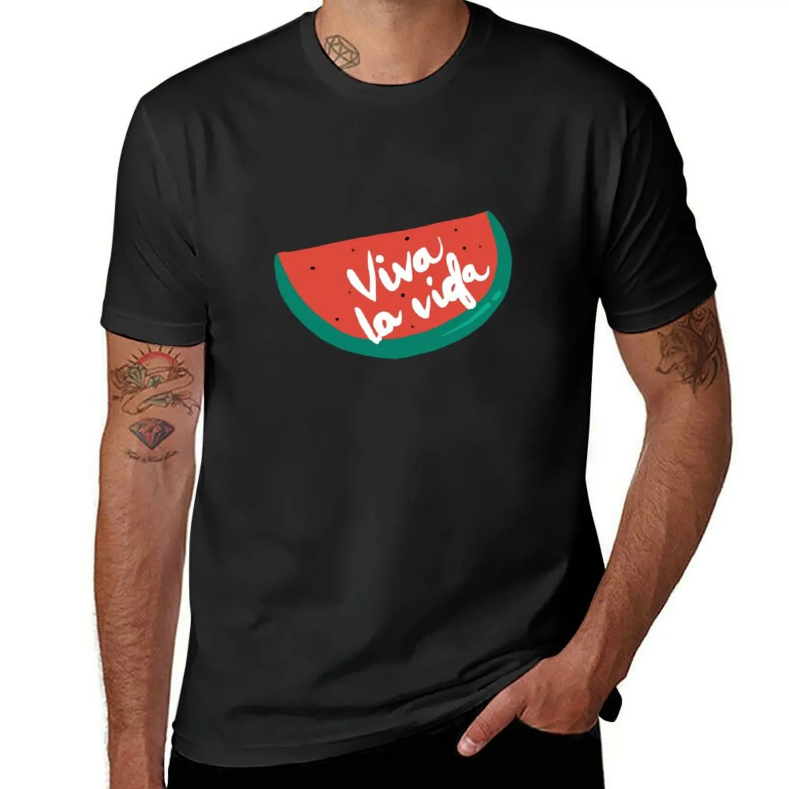 Twinkling watermelon fanart viva la vida T-Shirt sweat Blouse black t-shirts for men
Twinkling watermelon fanart viva la vida T-Shirt sweat Blouse black t-shirts for men