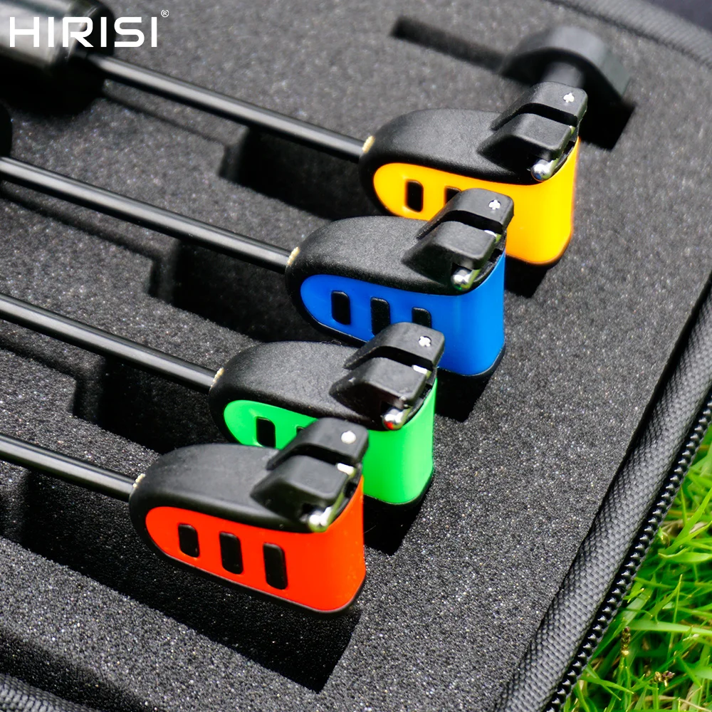 Hirisi B2050 4Pcs Carp Fishing Swingers Hard Bar Bite Indicator Bobbins Hangers Quick Change Connector Night Fishing Accessory
Hirisi B2050 4Pcs Carp Fishing Swingers Hard Bar Bite Indicator Bobbins Hangers Quick Change Connector Night Fishing Accessory