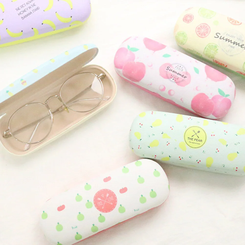 1Pcs PU Fruit Print Cartoon Eyeglass Case Hard Shell Lightweight Sunglasses Box Protective Eyewear Storage Gift
1Pcs PU Fruit Print Cartoon Eyeglass Case Hard Shell Lightweight Sunglasses Box Protective Eyewear Storage Gift