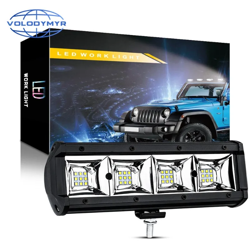 108W 9Inch Car Work Light LED Bar LED COB Long Strip Working Light for Off Road 3x3 ATV SUV Truck Tractor Boat Fog Driving Lamp
108W 9Inch Car Work Light LED Bar LED COB Long Strip Working Light for Off Road 3x3 ATV SUV Truck Tractor Boat Fog Driving Lamp