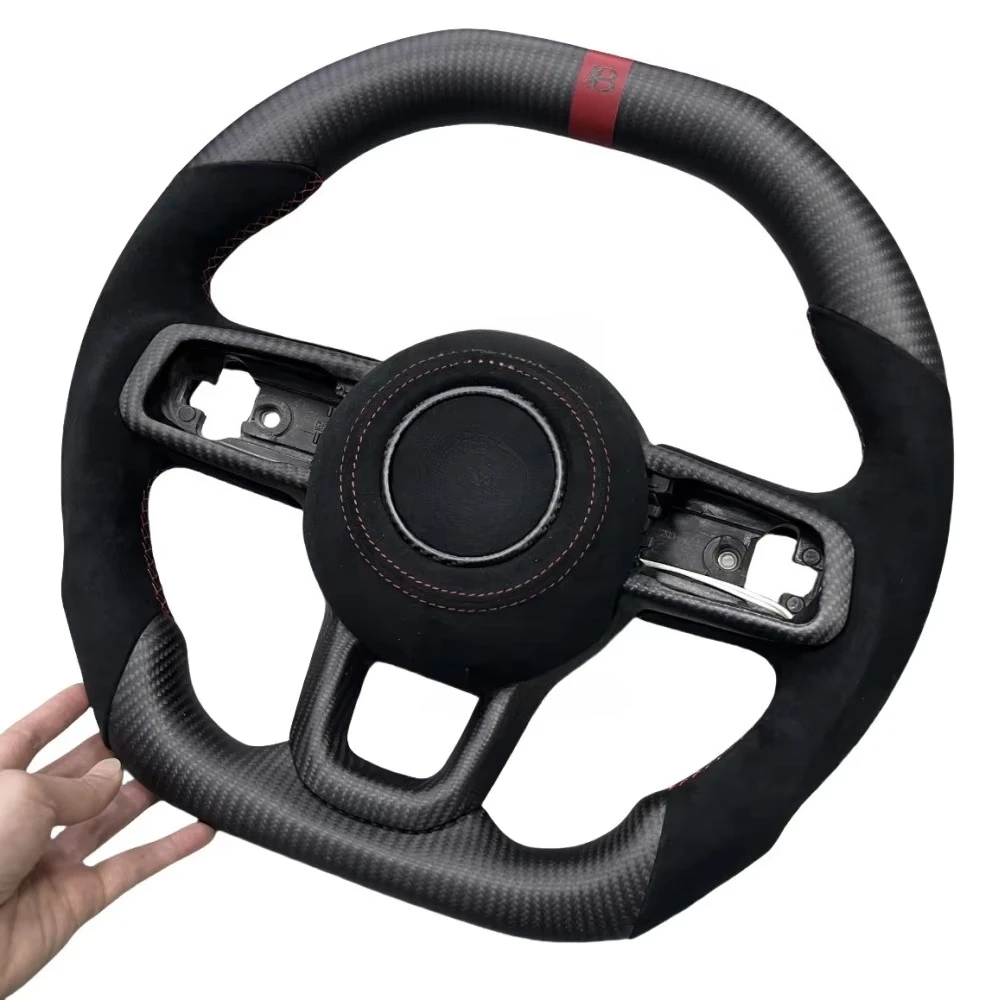 Flat Top and Bottom Carbon Fiber Steering Wheel 385mm Fit for Jeep Wrangler Steering Wheel Modification Upgrade Factory Oem
Flat Top and Bottom Carbon Fiber Steering Wheel 385mm Fit for Jeep Wrangler Steering Wheel Modification Upgrade Factory Oem