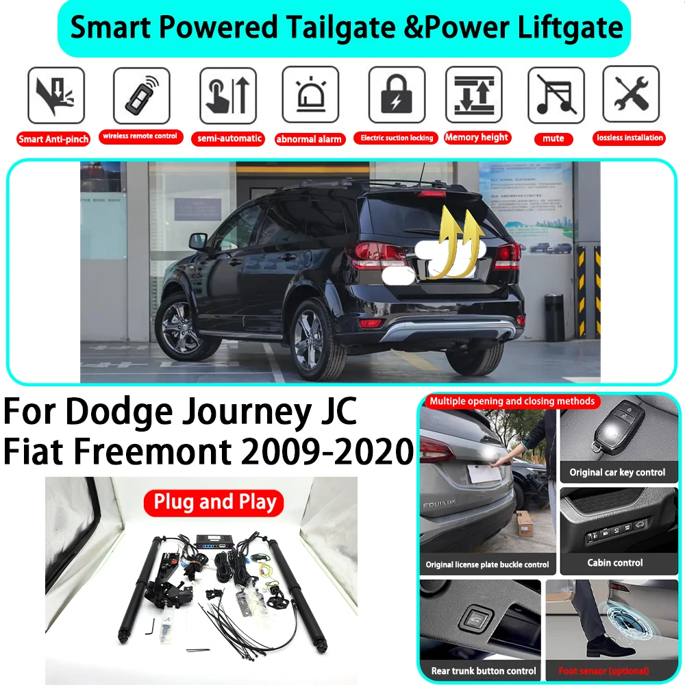 for Dodge Journey JC Fiat Freemont 2009-2020 OEM Smart Automatic Powered Tailgate Electric Power Tailgate Lift Kit Key Close
for Dodge Journey JC Fiat Freemont 2009-2020 OEM Smart Automatic Powered Tailgate Electric Power Tailgate Lift Kit Key Close