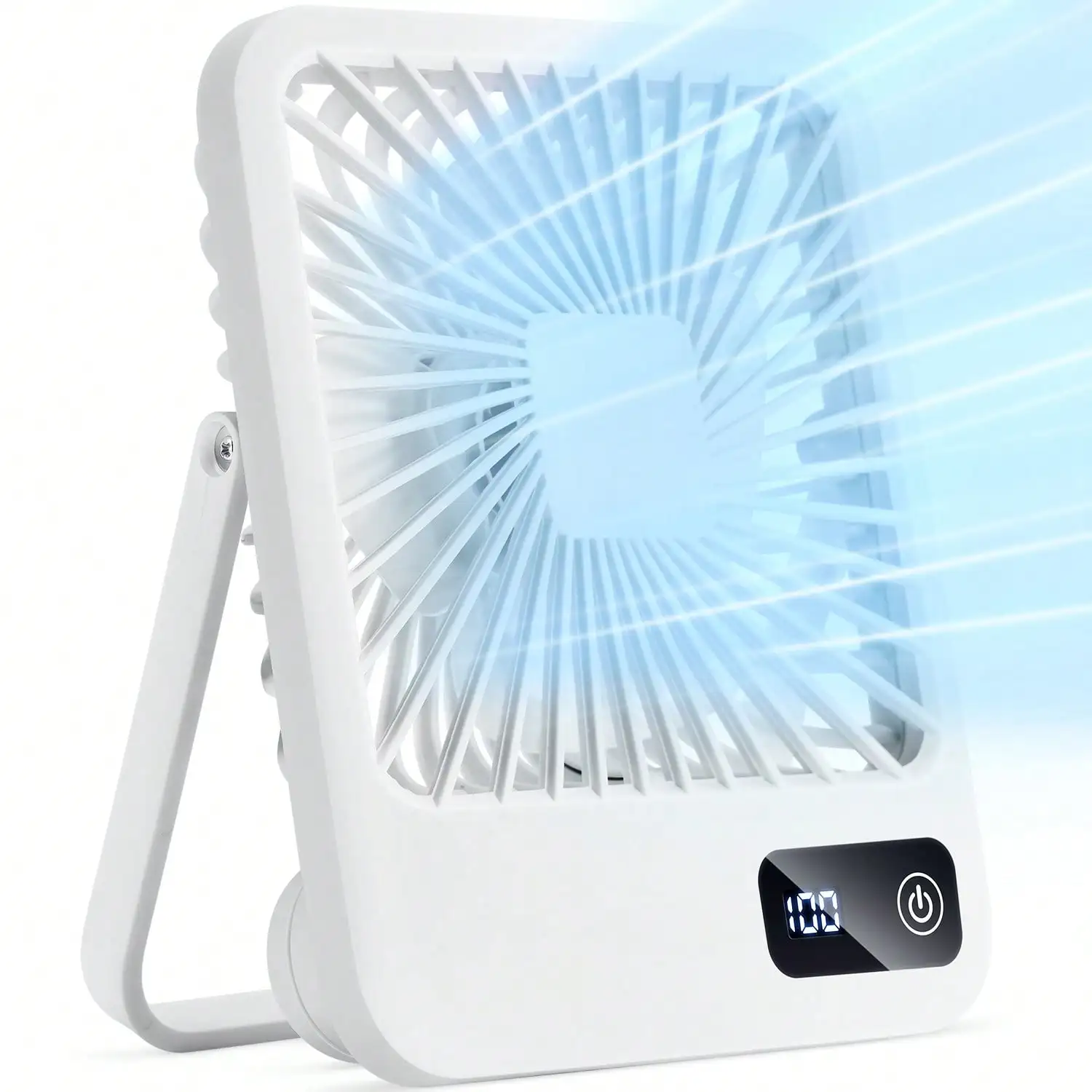 Multi-Position Desk Fan: 5-Speed 180° Adjustable Design With Hanging Hook & Whisper-Silent USB Operation. Perfect For Desk Use, Bedroom Cooling, Porch Relaxation & Travel Comfort. Designed Specifically For Adults Needing Flexible Temperature Management
Multi-Position Desk Fan: 5-Speed 180° Adjustable Design With Hanging Hook & Whisper-Silent USB Operation. Perfect For Desk Use, Bedroom Cooling, Porch Relaxation & Travel Comfort. Designed Specifically For Adults Needing Flexible Temperature Management