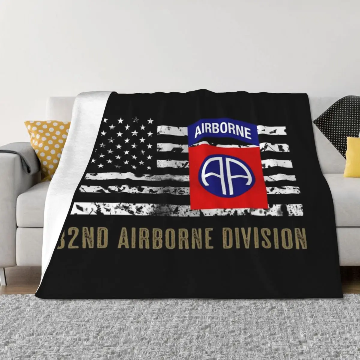 82nd Airborne Division (Distressed Flag) Throw Blanket for winter Blankets For Baby Vintage Plaid on the sofa Blankets
82nd Airborne Division (Distressed Flag) Throw Blanket for winter Blankets For Baby Vintage Plaid on the sofa Blankets