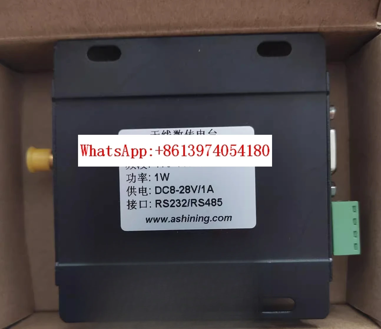 AS62-DTU30 wireless data transmission radio AS62DTU30 original genuine S-DTU33
AS62-DTU30 wireless data transmission radio AS62DTU30 original genuine S-DTU33