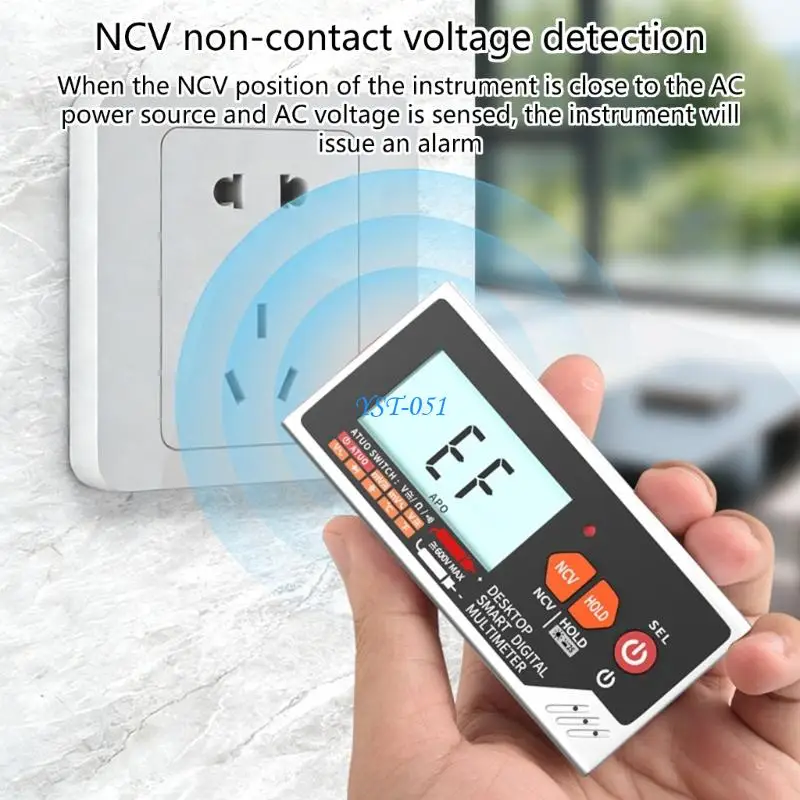 E15A Flexible Digital Multimeter Featuring Large Screen Brightness And Multiple Testing Functions