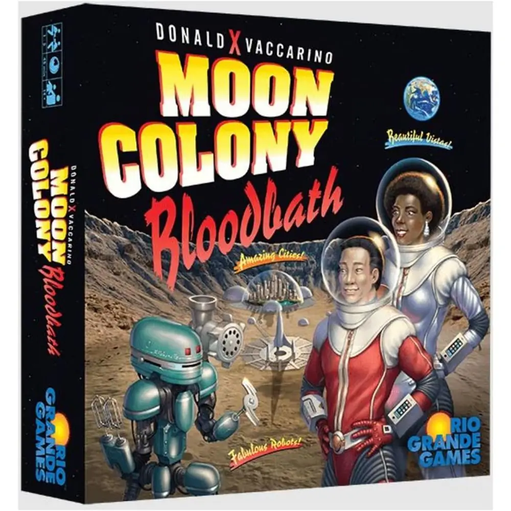 Rio GrGames: Moon Colony Bloodbath - стратегическая карточная игра, космическое выживание, строительство и расстановка механизмов, игра на строительство и уничтожение механизмов, для детей от 14 лет, 1
Rio GrGames: Moon Colony Bloodbath - стратегическая карточная игра, космическое выживание, строительство и расстановка механизмов, игра на строительство и уничтожение механизмов, для детей от 14 лет, 1