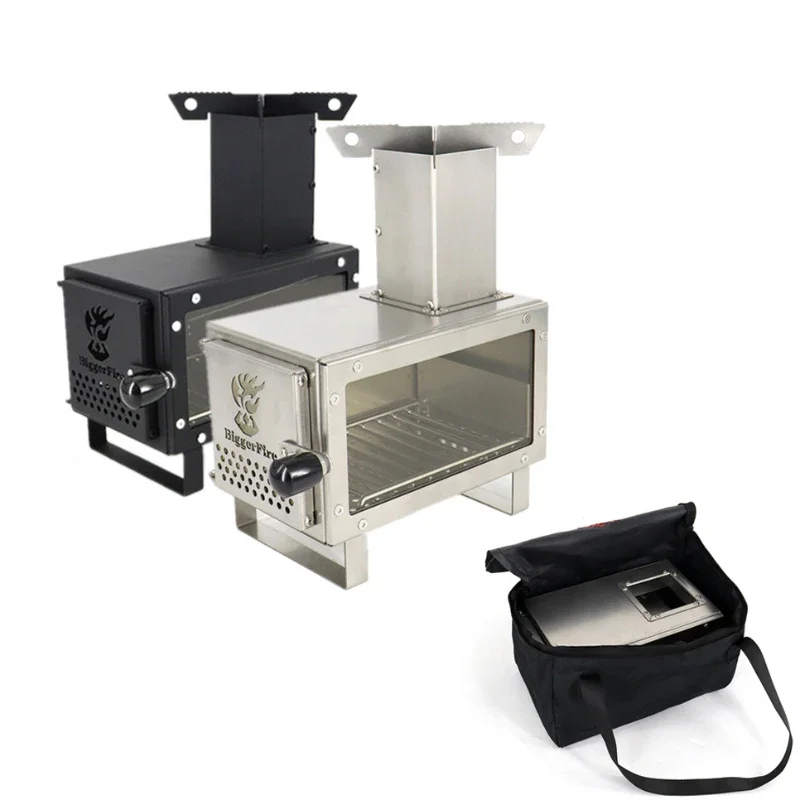 Smilodon-Portable Stainless Steel Camping Stove Mini Brazier Hot Tent Stove Outdoor Picnic Cooking Wood Stove Fire Wood Heater
Smilodon-Portable Stainless Steel Camping Stove Mini Brazier Hot Tent Stove Outdoor Picnic Cooking Wood Stove Fire Wood Heater