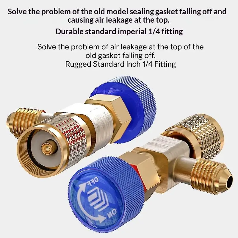 Efficient R410a R22 Air Conditioning Adapter Equipped with Liquid Safety Valve for Home Cooling Systems
Efficient R410a R22 Air Conditioning Adapter Equipped with Liquid Safety Valve for Home Cooling Systems