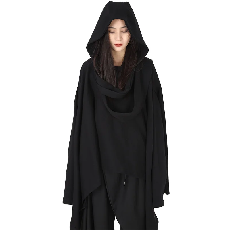 Men's Cloak Coat Spring And Autumn New Dark Mountain Style Loose Men's And Women's Same Style Medium Length Solid Color Cloak
Men's Cloak Coat Spring And Autumn New Dark Mountain Style Loose Men's And Women's Same Style Medium Length Solid Color Cloak