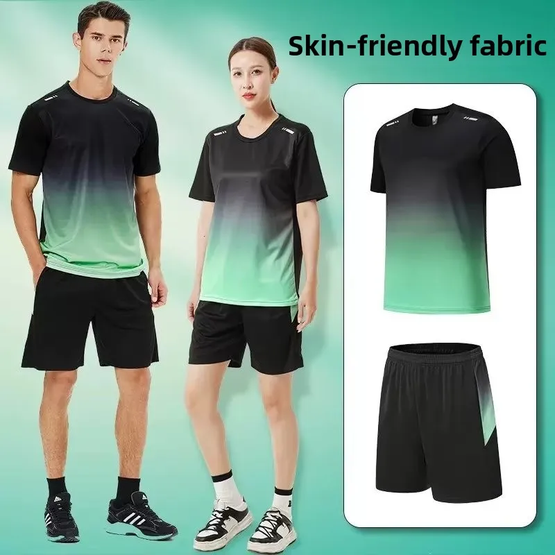 Ice Silk Loose Qui Dry ort Sve Sports Suit for Men And Women Summer Training Fitn Running Clothes Baskeall Equipment
Ice Silk Loose Qui Dry ort Sve Sports Suit for Men And Women Summer Training Fitn Running Clothes Baskeall Equipment