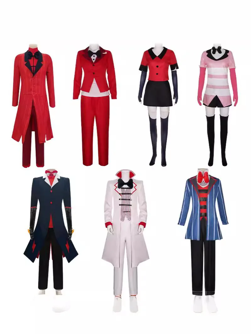In Stock Halloween Hazbin Hotel Cosplay Alastor & Vaggie Charlie Morningstar Costume Party Stage Performance Outfit
In Stock Halloween Hazbin Hotel Cosplay Alastor & Vaggie Charlie Morningstar Costume Party Stage Performance Outfit