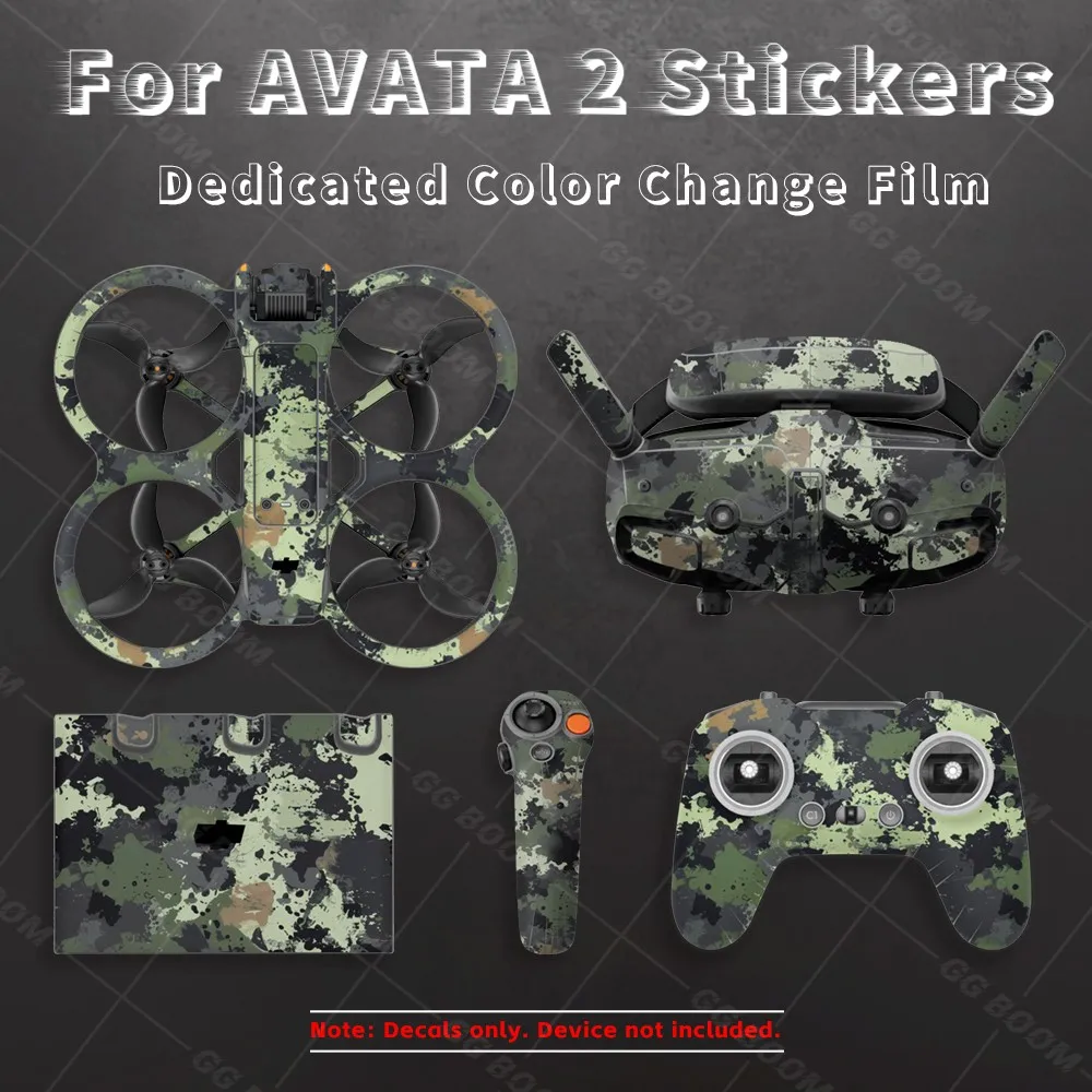 Набор наклеек, подходящий для Avata 2 и Goggles 3, защитная пленка для корпуса, декоративная наклейка, красочная водонепроницаемая декоративная пленка
Набор наклеек, подходящий для Avata 2 и Goggles 3, защитная пленка для корпуса, декоративная наклейка, красочная водонепроницаемая декоративная пленка