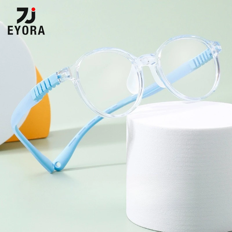 EYORA Ultralight Full Rim Silicone Kid's Reading Glasses Anti Blue Ray Myopia and Hyperopia Photochromic Prescription Eyewear
EYORA Ultralight Full Rim Silicone Kid's Reading Glasses Anti Blue Ray Myopia and Hyperopia Photochromic Prescription Eyewear