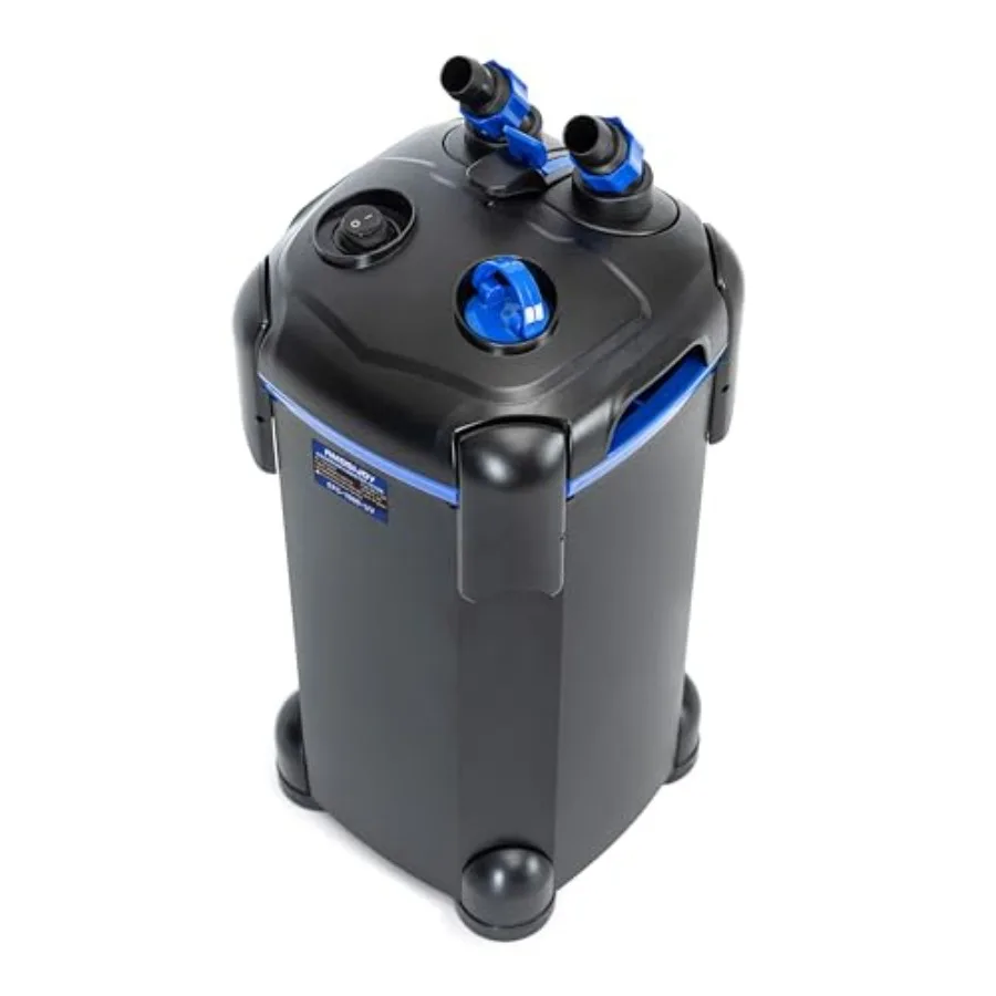 Canister Filter Ultra-Quiet External Aquarium Filter with Free Media for Fish Tanks and Aquariums
Canister Filter Ultra-Quiet External Aquarium Filter with Free Media for Fish Tanks and Aquariums