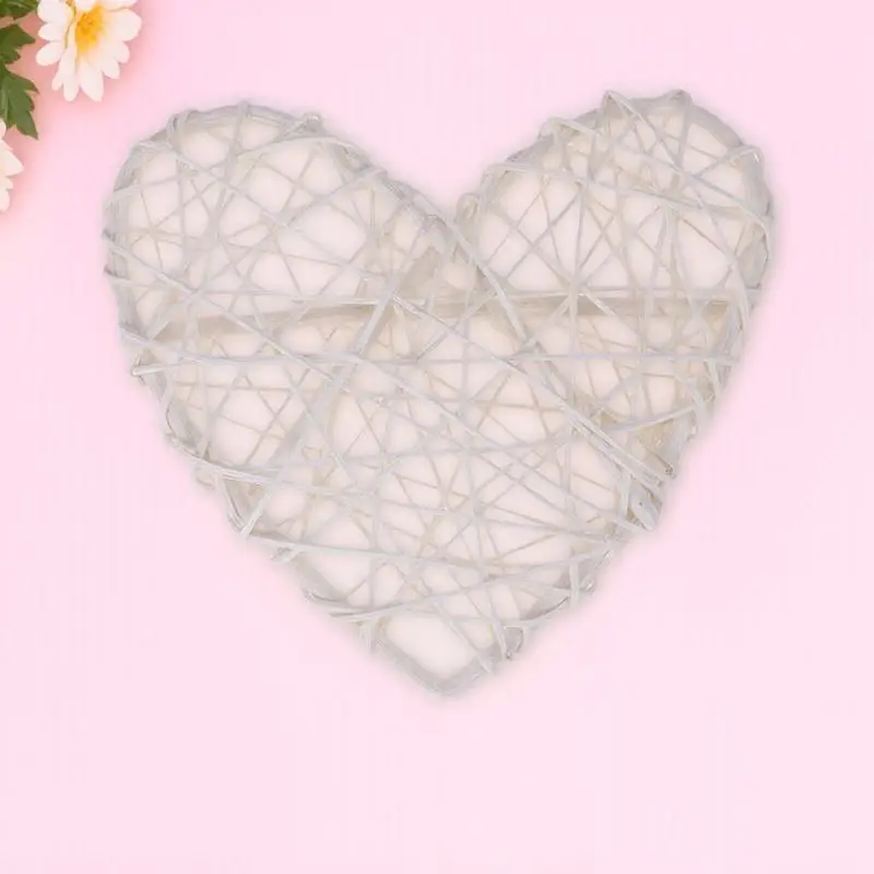 5pcs Rattan Heart Shape Takraw Diy Decorative Balls Wedding Party Christmas Home Decoration Rustic Style Centerpiece
5pcs Rattan Heart Shape Takraw Diy Decorative Balls Wedding Party Christmas Home Decoration Rustic Style Centerpiece