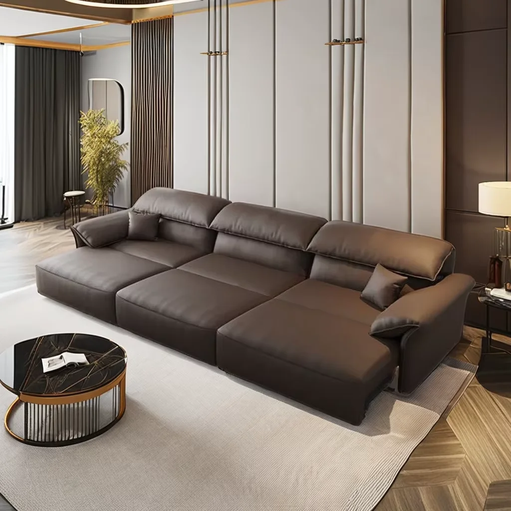#Italian Modern Minimalist Leather Sofa Bed Three-Seat Set Dual-Purpose Reclining Eco-Friendly Modular Small Apartments Made
#Italian Modern Minimalist Leather Sofa Bed Three-Seat Set Dual-Purpose Reclining Eco-Friendly Modular Small Apartments Made