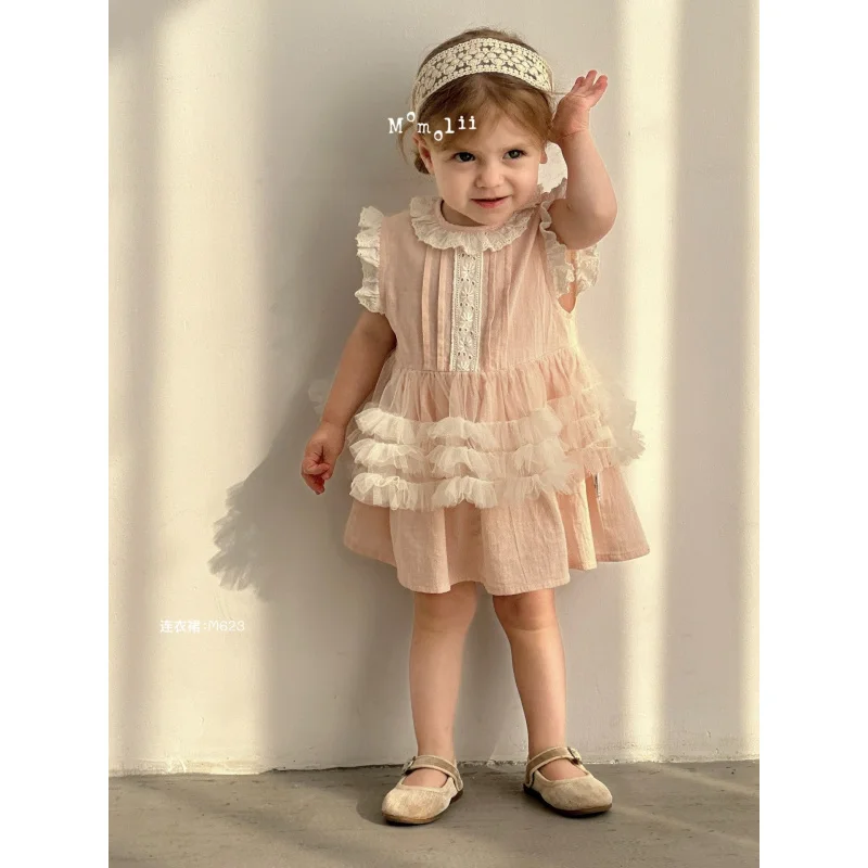 MomoLi Baby Girl Summer Dress Princess Style Cute Summer Dress Baby Romper Breathable
MomoLi Baby Girl Summer Dress Princess Style Cute Summer Dress Baby Romper Breathable