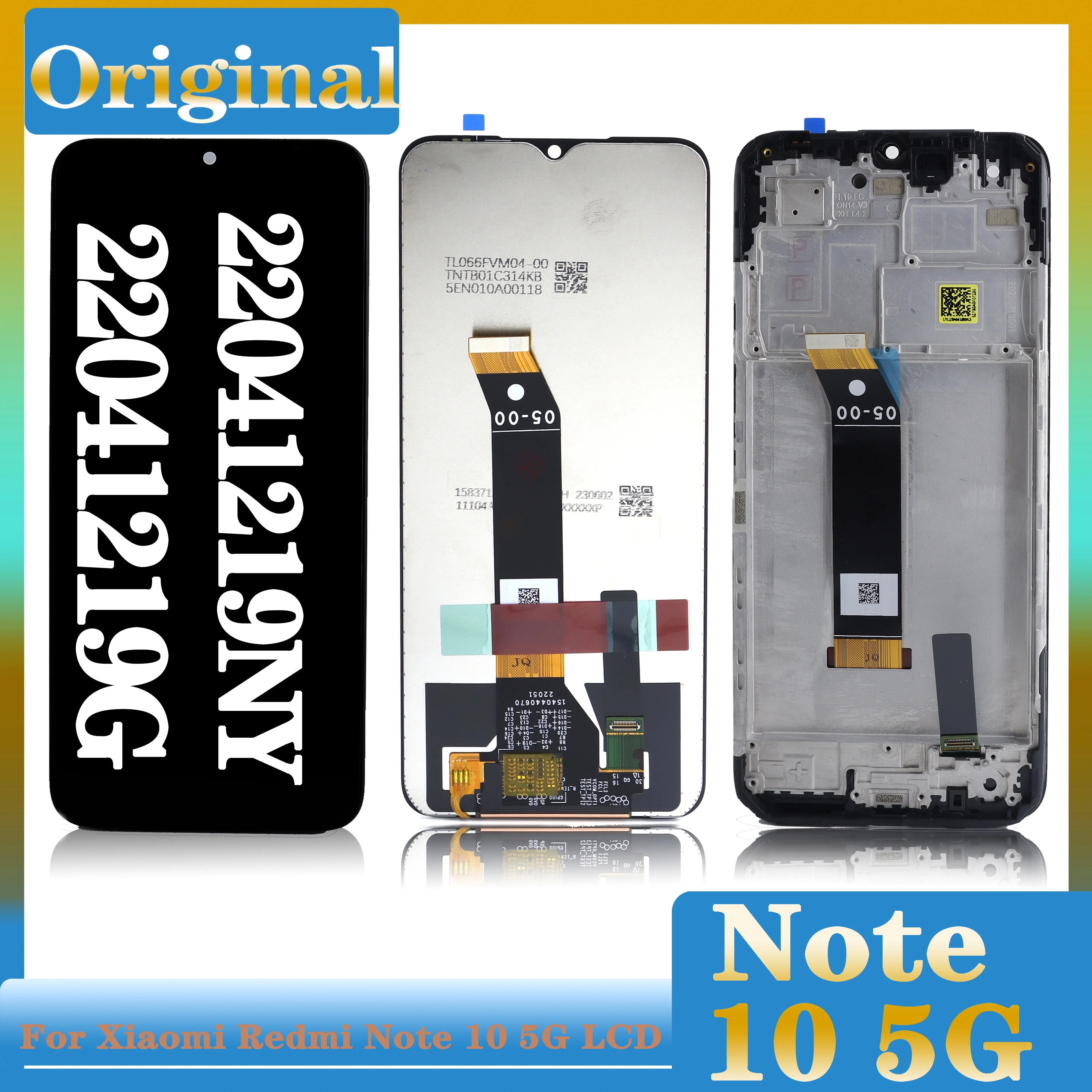 ЖК-дисплей 6,58 дюйма для Xiaomi Redmi note10 5G LCD 22041219G, 22041219NY, дисплей с сенсорным экраном и дигитайзером в сборе
ЖК-дисплей 6,58 дюйма для Xiaomi Redmi note10 5G LCD 22041219G, 22041219NY, дисплей с сенсорным экраном и дигитайзером в сборе