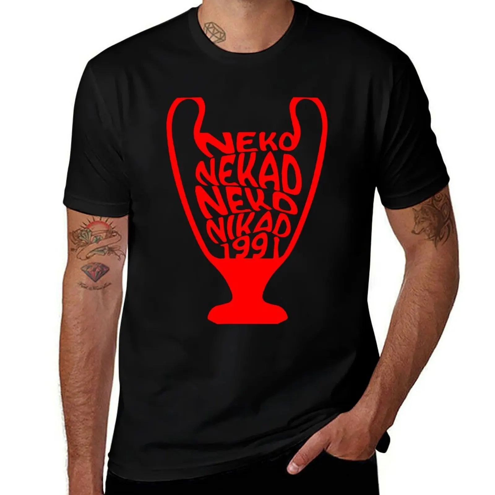 Neko Nekad Neko Nikad Zvezda 1991 majica T-Shirt blue archive boys whites valentines clothes Men's cotton t-shirt
Neko Nekad Neko Nikad Zvezda 1991 majica T-Shirt blue archive boys whites valentines clothes Men's cotton t-shirt