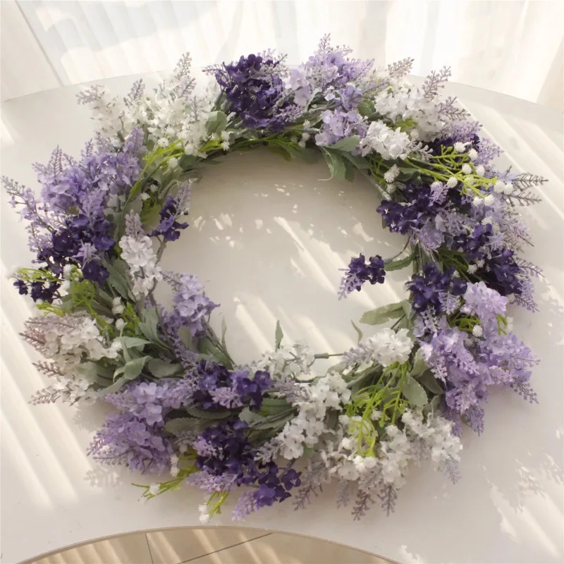 Simulation lavender wreath living room dining room porch bedroom door decoration clothing store beauty salon shop coffee shop de
Simulation lavender wreath living room dining room porch bedroom door decoration clothing store beauty salon shop coffee shop de