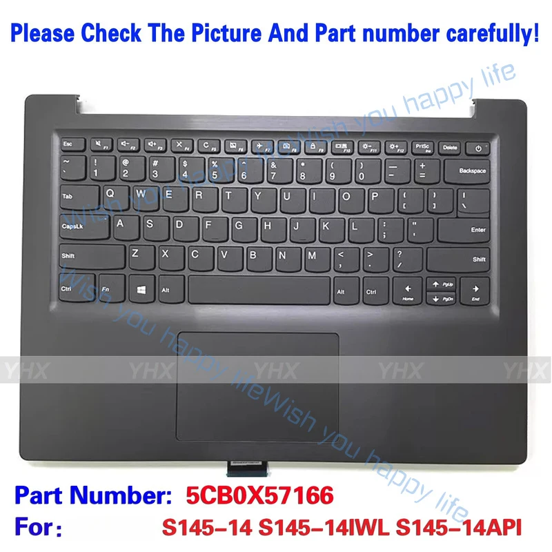 L... New For Lenovo S145-14 S145-14IWL S145-14API Palmrest Keyboard 5CB0X57166
L... New For Lenovo S145-14 S145-14IWL S145-14API Palmrest Keyboard 5CB0X57166