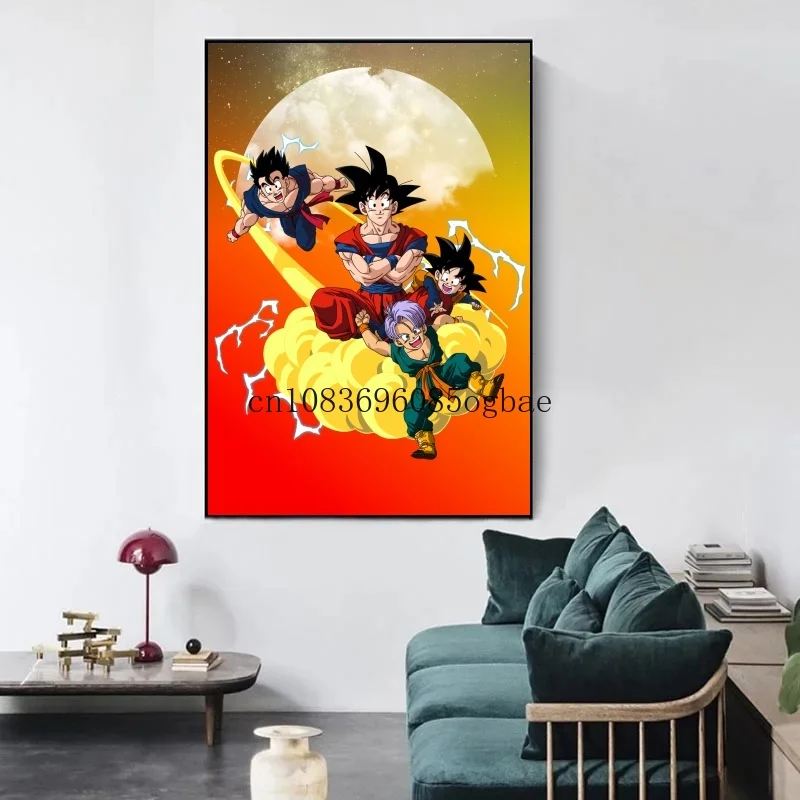Classic Anime Canvas Painting Super Saiyan Goku Vegeta Gohan Poster Wall Art Print Dragon Ball Pictures Home Decor Bedroom Gift 
Classic Anime Canvas Painting Super Saiyan Goku Vegeta Gohan Poster Wall Art Print Dragon Ball Pictures Home Decor Bedroom Gift