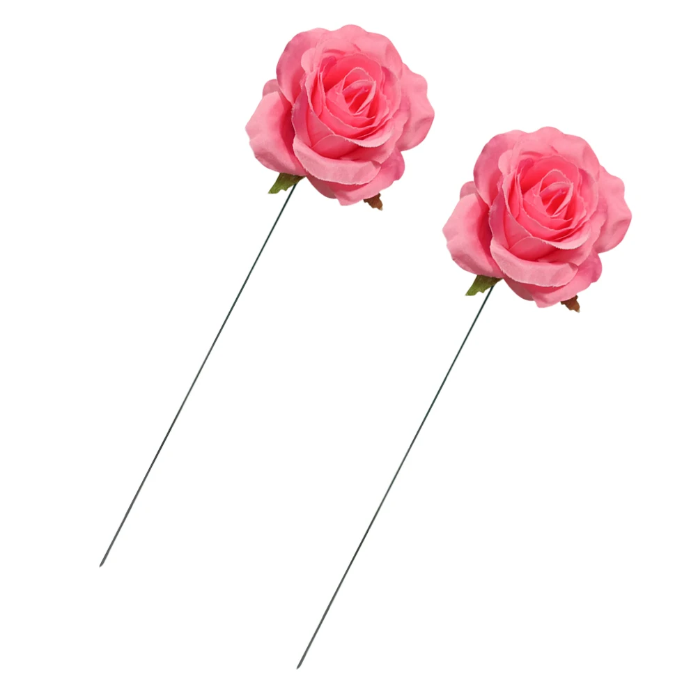 2pcs Fabric Rose Decorative Stakes for Garden Outdoor Wedding Party Large Red Size Perfect Metal Plant Pot Insertions
2pcs Fabric Rose Decorative Stakes for Garden Outdoor Wedding Party Large Red Size Perfect Metal Plant Pot Insertions