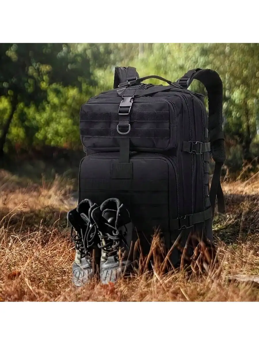 35L Waterproof Oxford Tactical Backpack For Hiking Camping Travel Outdoor
35L Waterproof Oxford Tactical Backpack For Hiking Camping Travel Outdoor