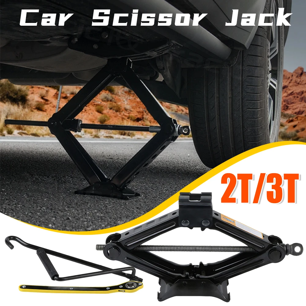 Car Jack 2T/3T Portable Labor-saving Hand-cranked Car Scissor Jack Car Repair and Tire Replacement Special Tool for Car SUV
Car Jack 2T/3T Portable Labor-saving Hand-cranked Car Scissor Jack Car Repair and Tire Replacement Special Tool for Car SUV
