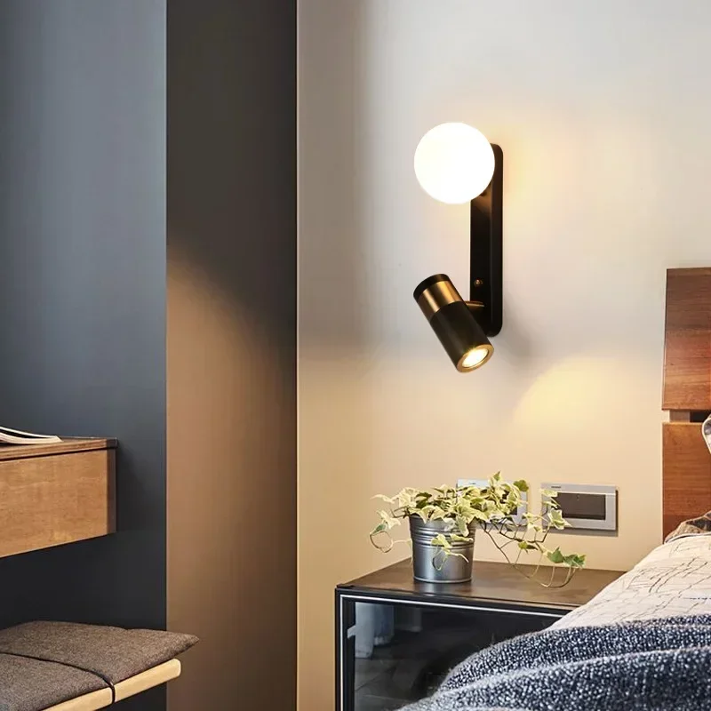 Nordic Modern Minimalist Bedside Bedroom Wall Lamp Aisle Living Room Hotel Balcony Creative Modern Reading Rotating Wall Lamp
Nordic Modern Minimalist Bedside Bedroom Wall Lamp Aisle Living Room Hotel Balcony Creative Modern Reading Rotating Wall Lamp