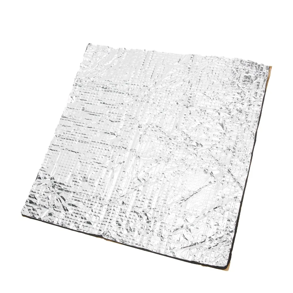 350x350mm/13.8 x 13.8in Heated Bed Insulation Mat Lightweight Foam Foil Insulation Sticker Self-Adhesive Insulation Mat
350x350mm/13.8 x 13.8in Heated Bed Insulation Mat Lightweight Foam Foil Insulation Sticker Self-Adhesive Insulation Mat