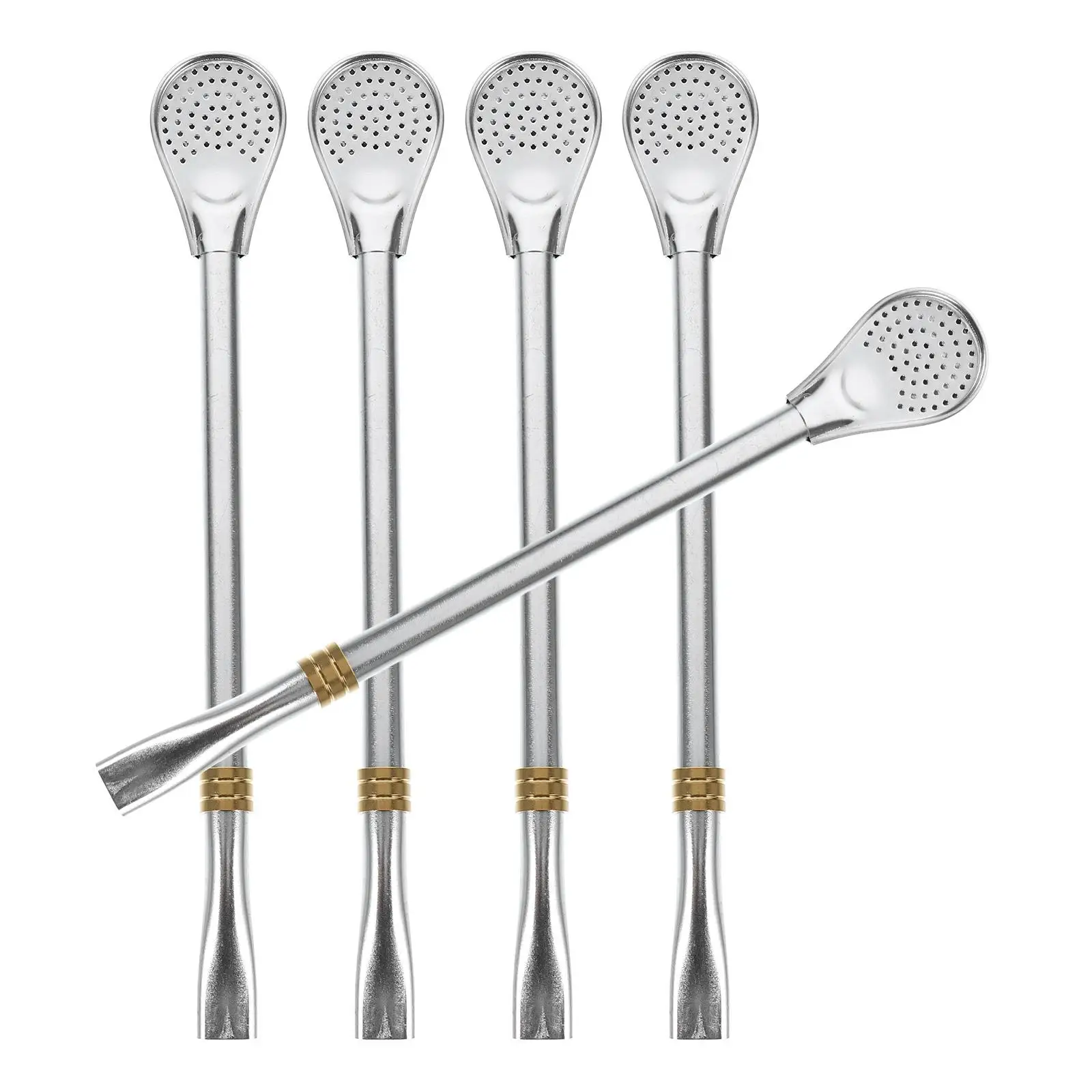 5pcs Stainless Strainer Fine Mixing Coffee Tea Filter Hollow Mixing Spoon Stainless Steel Straw Spoon Bar Bistro Kitchen Use
5pcs Stainless Strainer Fine Mixing Coffee Tea Filter Hollow Mixing Spoon Stainless Steel Straw Spoon Bar Bistro Kitchen Use