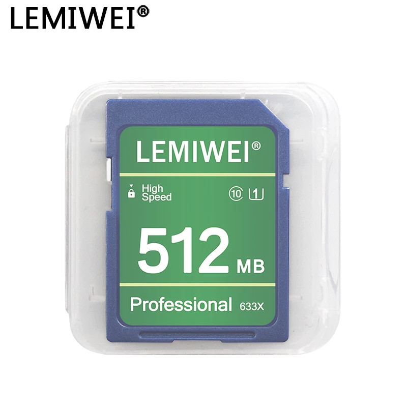 SD Card LEMIWEI 633x Class 10 256M 512M 1G 2G High Speed with Lock Switch for Vintage Camera Car GPS Embedded System Industrial
SD Card LEMIWEI 633x Class 10 256M 512M 1G 2G High Speed with Lock Switch for Vintage Camera Car GPS Embedded System Industrial