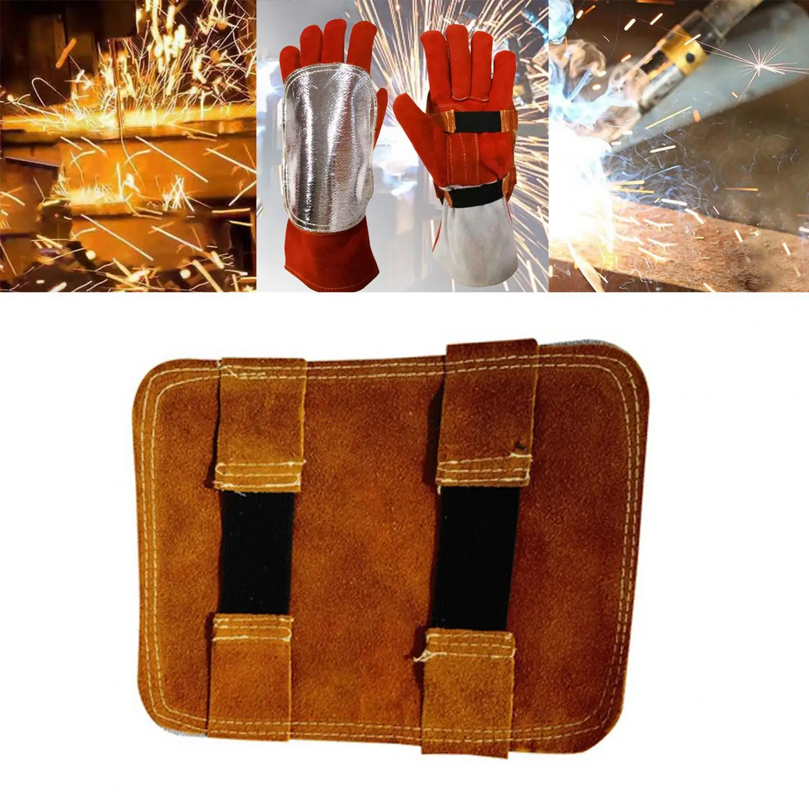 Fireproof Gloves Pad, Aluminized Back Welding Hand Pad, High Temperature Resistant Welding Hand Pad,
Fireproof Gloves Pad, Aluminized Back Welding Hand Pad, High Temperature Resistant Welding Hand Pad,