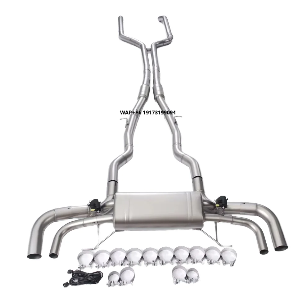 Car Valvetronic Exhaust System Pipe for bmw-X5 G05 M50I X6 G06 M60I X7 G07 Catback Valved Muffler Electronic Control
Car Valvetronic Exhaust System Pipe for bmw-X5 G05 M50I X6 G06 M60I X7 G07 Catback Valved Muffler Electronic Control