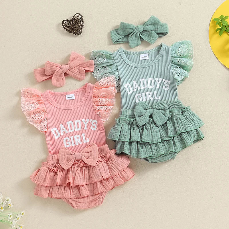 3Pcs Summer Baby Clothing Girl Infant Newborn Flying Sleeve Letter Print Romper Ruffle Shorts Headband Sets
3Pcs Summer Baby Clothing Girl Infant Newborn Flying Sleeve Letter Print Romper Ruffle Shorts Headband Sets
