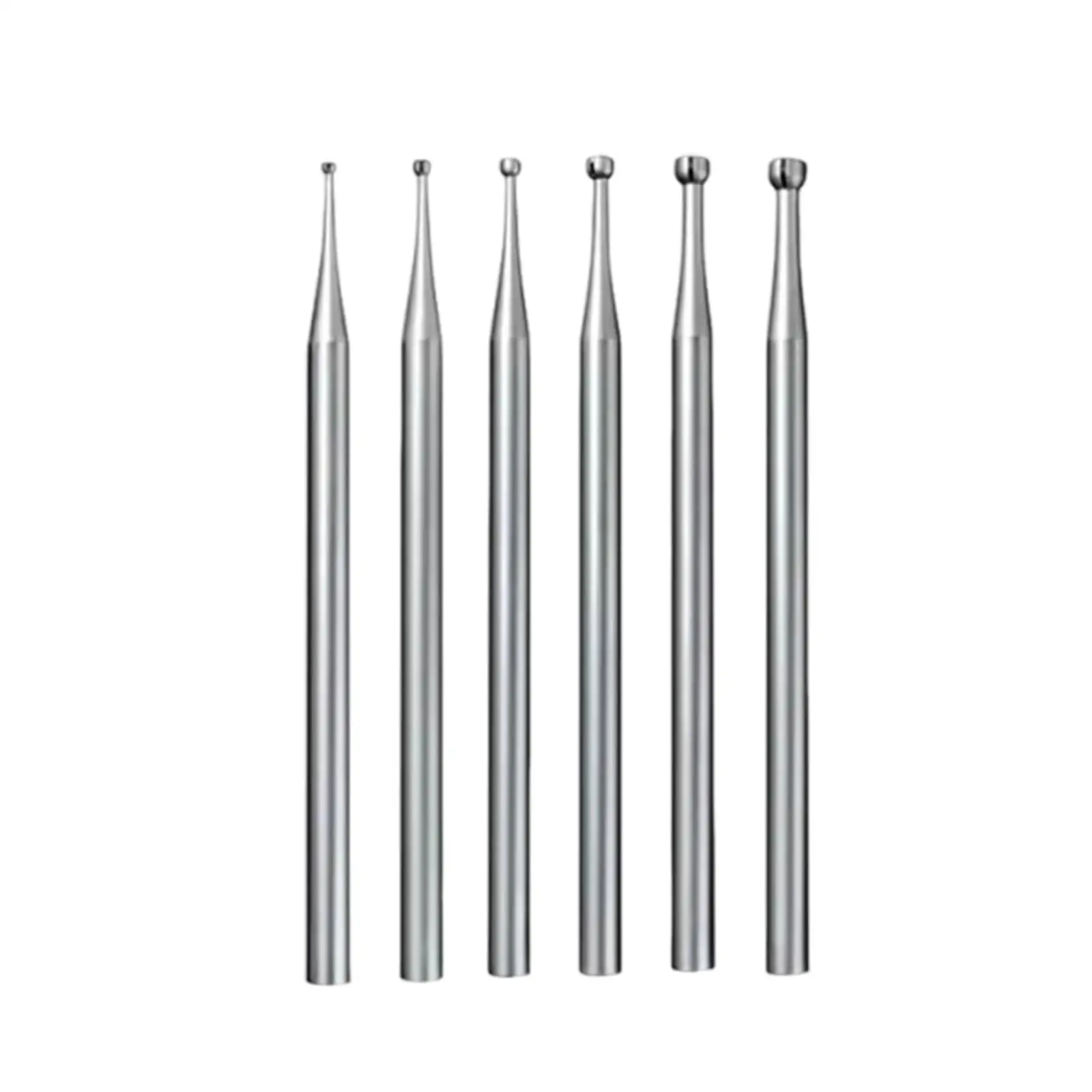6Pcs Round Cup Burr Multifunctional for Lapidary Making Wire Rounding Bits High Performance Attachment Accessories 3/32'' Shank
6Pcs Round Cup Burr Multifunctional for Lapidary Making Wire Rounding Bits High Performance Attachment Accessories 3/32'' Shank