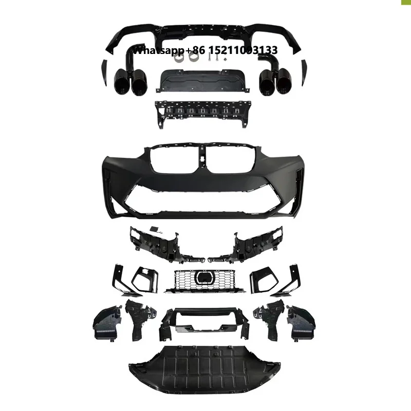 2022 BM X4 G02 LCI Upgrade Bodykit with Front & Rear Bumper Diffuser Lips Facelift X4M F98
2022 BM X4 G02 LCI Upgrade Bodykit with Front & Rear Bumper Diffuser Lips Facelift X4M F98