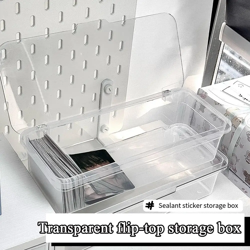 Jewelry Storage Supplies Idol Photo Storage Case Photocards Collection Organizer Desk Organizer Box Transparent Plastic Box
Jewelry Storage Supplies Idol Photo Storage Case Photocards Collection Organizer Desk Organizer Box Transparent Plastic Box
