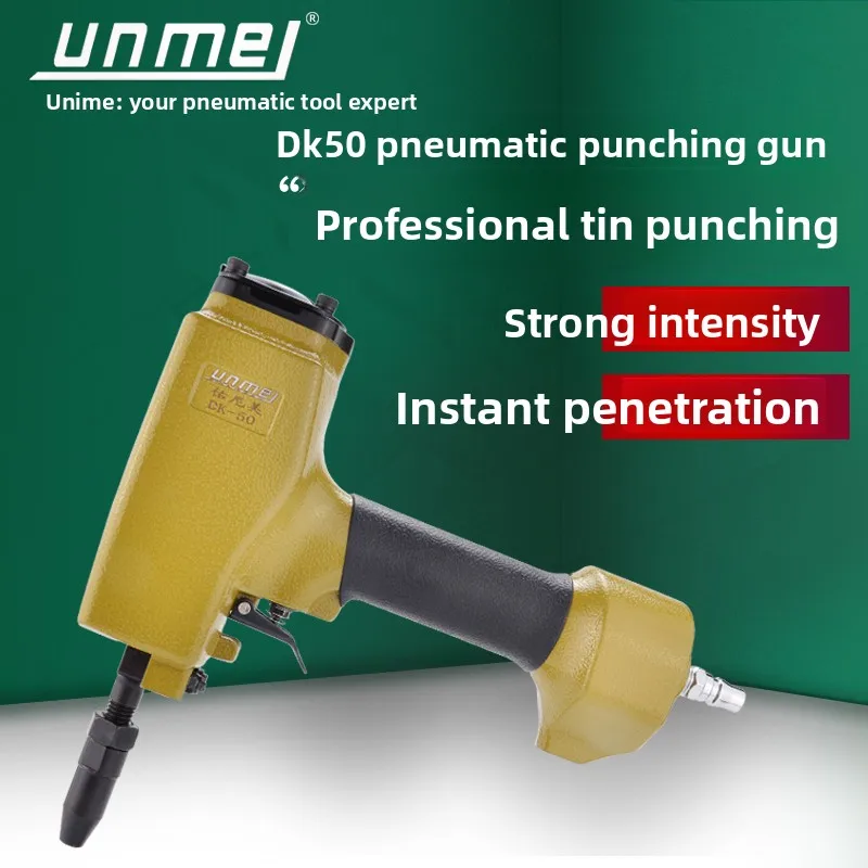Dk-50 Pneumatic Punching Gun for Iron Sheets, Color Steel Panels, Riveting Puncher, Metal Sheet Rivet Machine
Dk-50 Pneumatic Punching Gun for Iron Sheets, Color Steel Panels, Riveting Puncher, Metal Sheet Rivet Machine