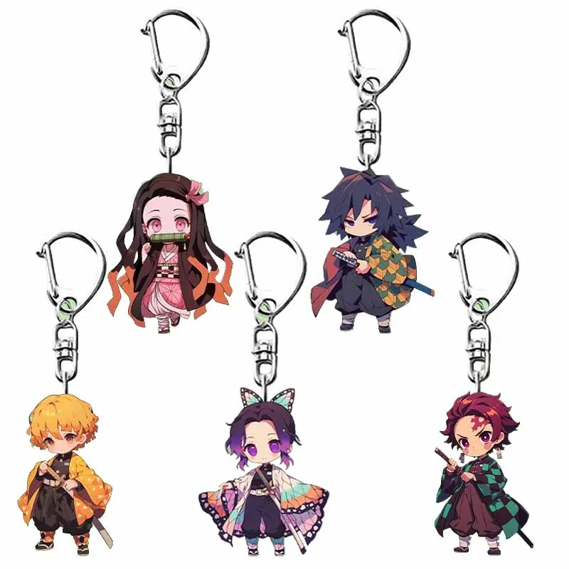 Anime Kamado Tanjirou Nezuko Kochou Shinobu Agatsuma Zenitsu Tokitou Muichirou Acrylic Keychain Backpack Pendant Decoration
Anime Kamado Tanjirou Nezuko Kochou Shinobu Agatsuma Zenitsu Tokitou Muichirou Acrylic Keychain Backpack Pendant Decoration