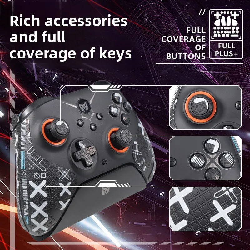Full Coverage Sweat-Proof Stickers For Mojiang Liefeng/BlackSharkBlackMagician - Anti-Slip Gaming Controller Grip
Full Coverage Sweat-Proof Stickers For Mojiang Liefeng/BlackSharkBlackMagician - Anti-Slip Gaming Controller Grip