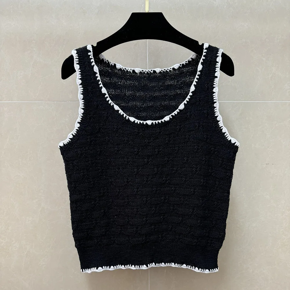High-quality 2026 new style women's round-neck sleeveless short-sleeved top solid color casual and simple fashionable xy26423123
High-quality 2026 new style women's round-neck sleeveless short-sleeved top solid color casual and simple fashionable xy26423123